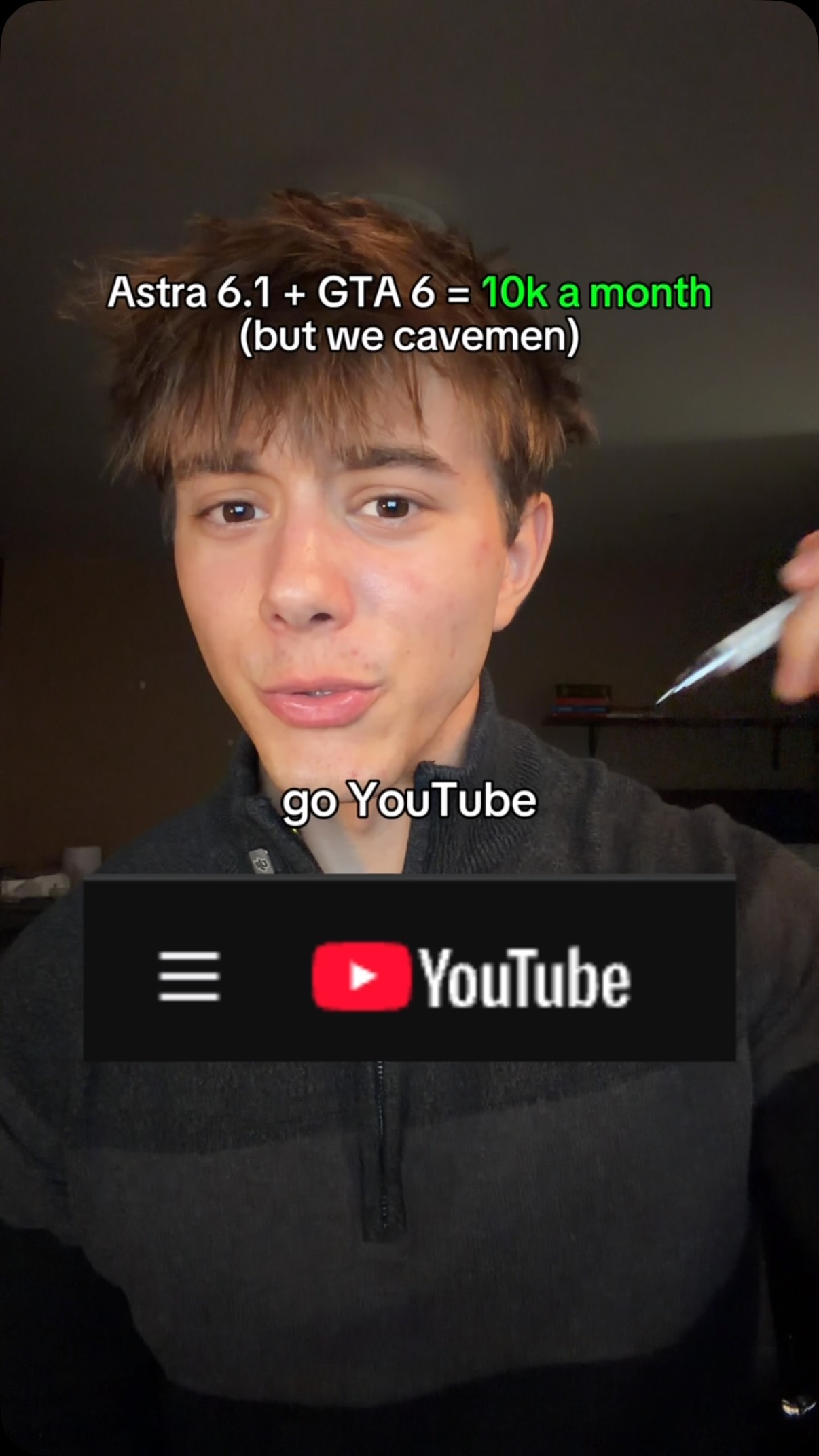 How to Make $10k a Month Turning YouTube Videos into TikToks with AI by Drew Hershey